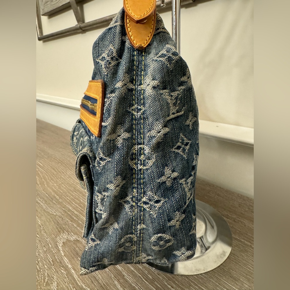 Louis Vuitton Monogram Denim Baggy PM blue - Picture 15 of 16